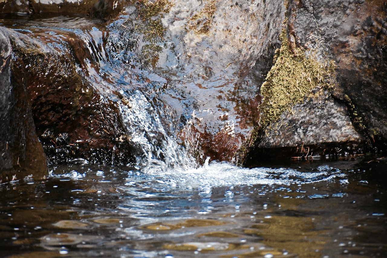 water  rocks  stream free photo