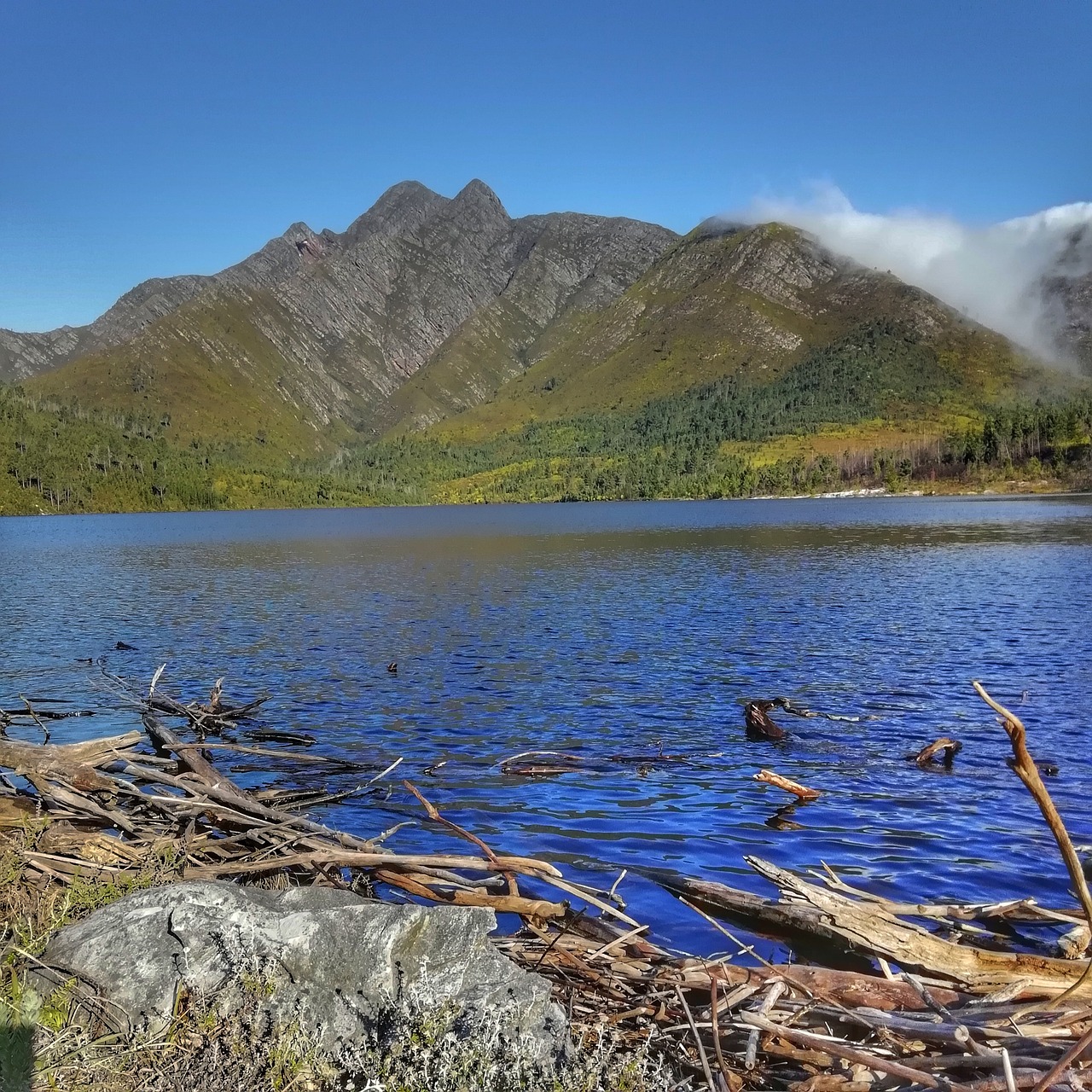 water  reservoir  mountain free photo