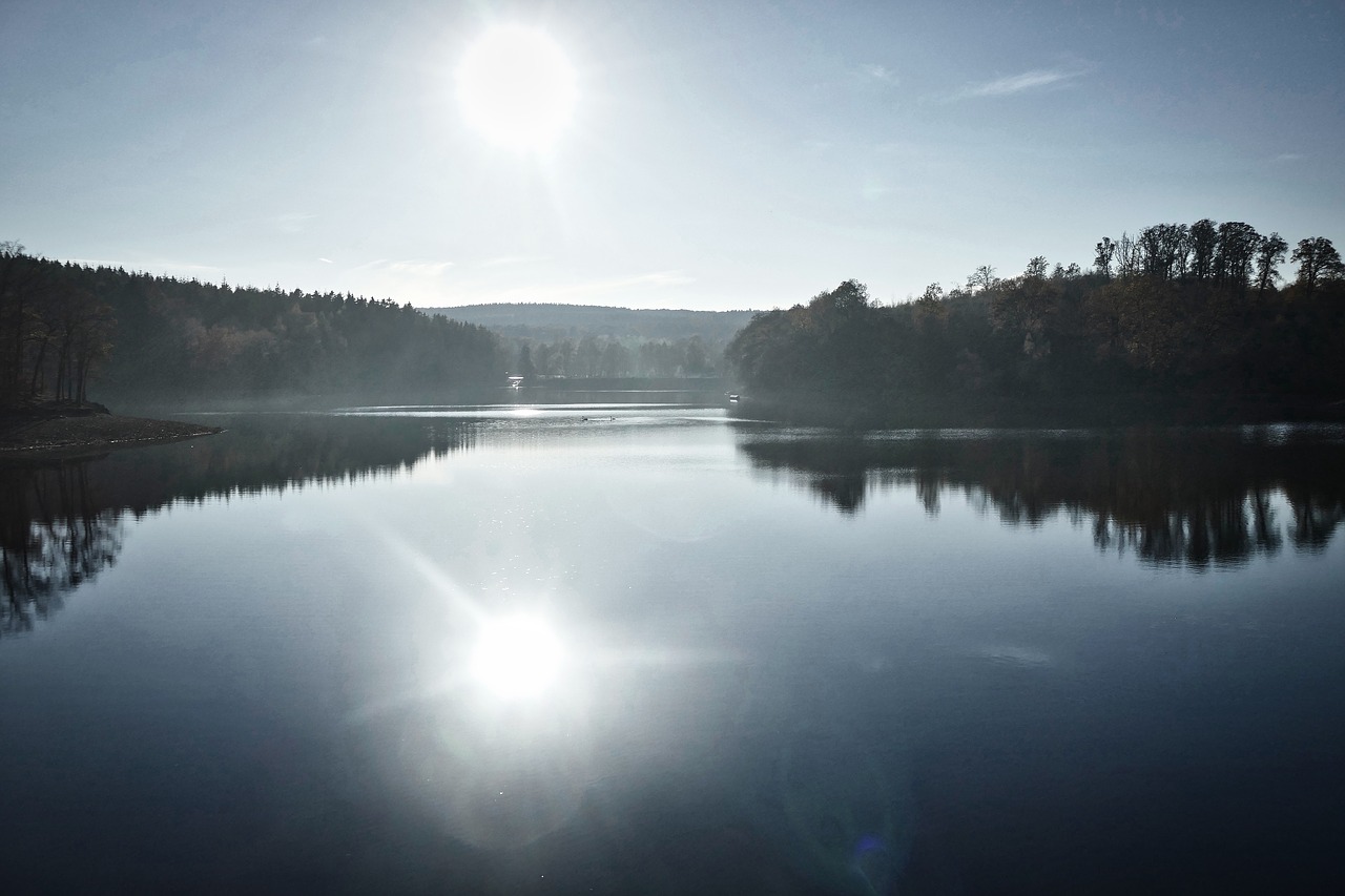 water  mirroring  nature free photo