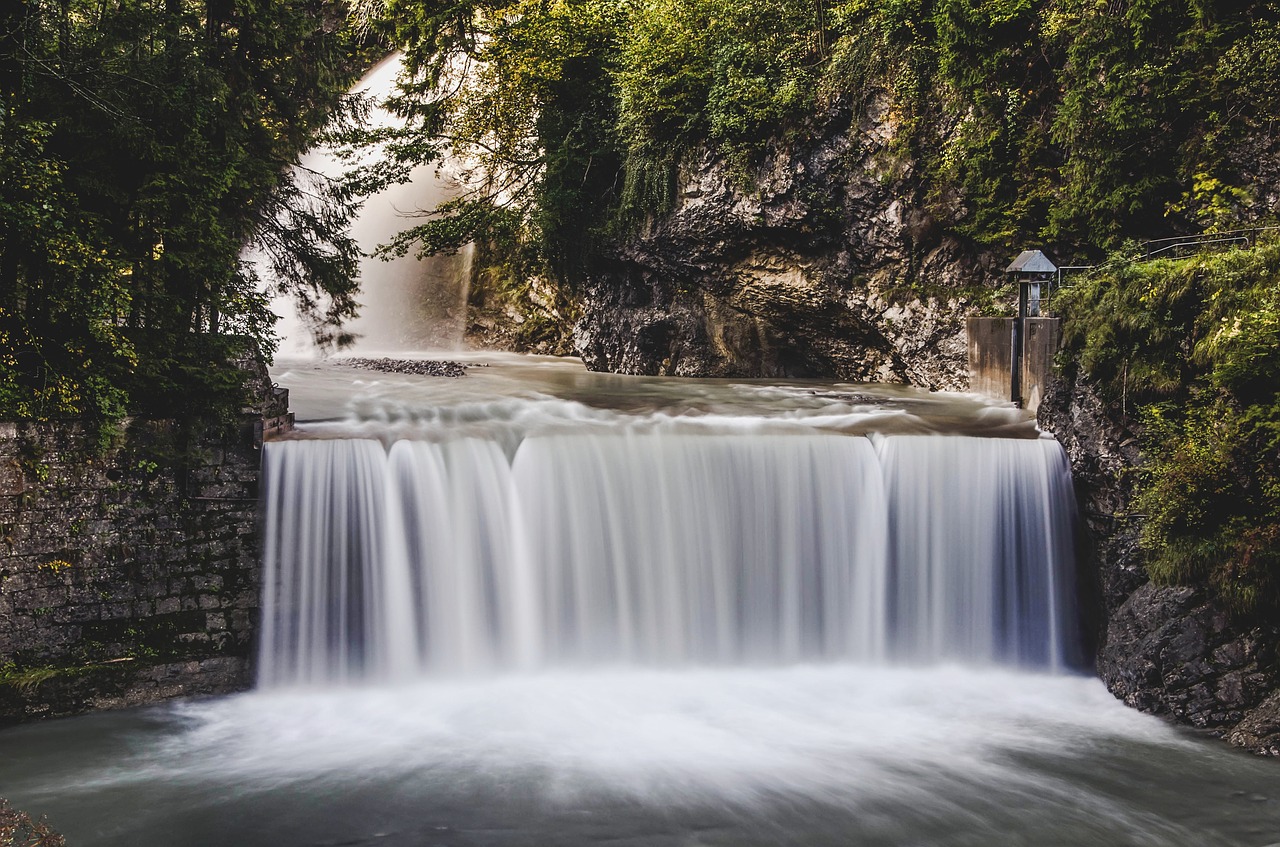 water  waterfall  long exposure free photo