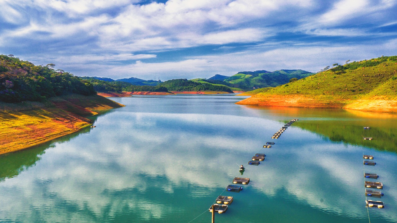 water  dam  brazil free photo
