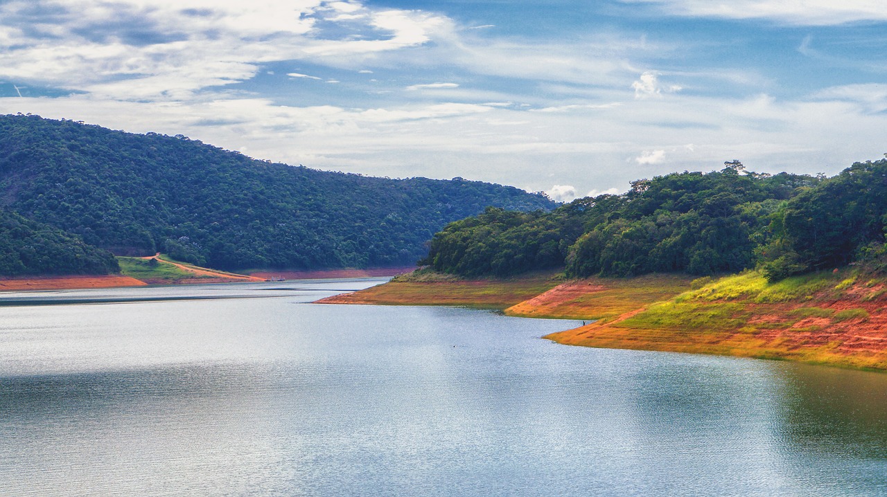 water  dam  landscape free photo