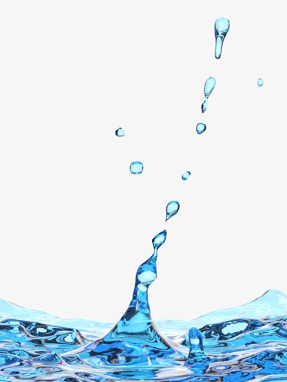 water  splash  blue free photo