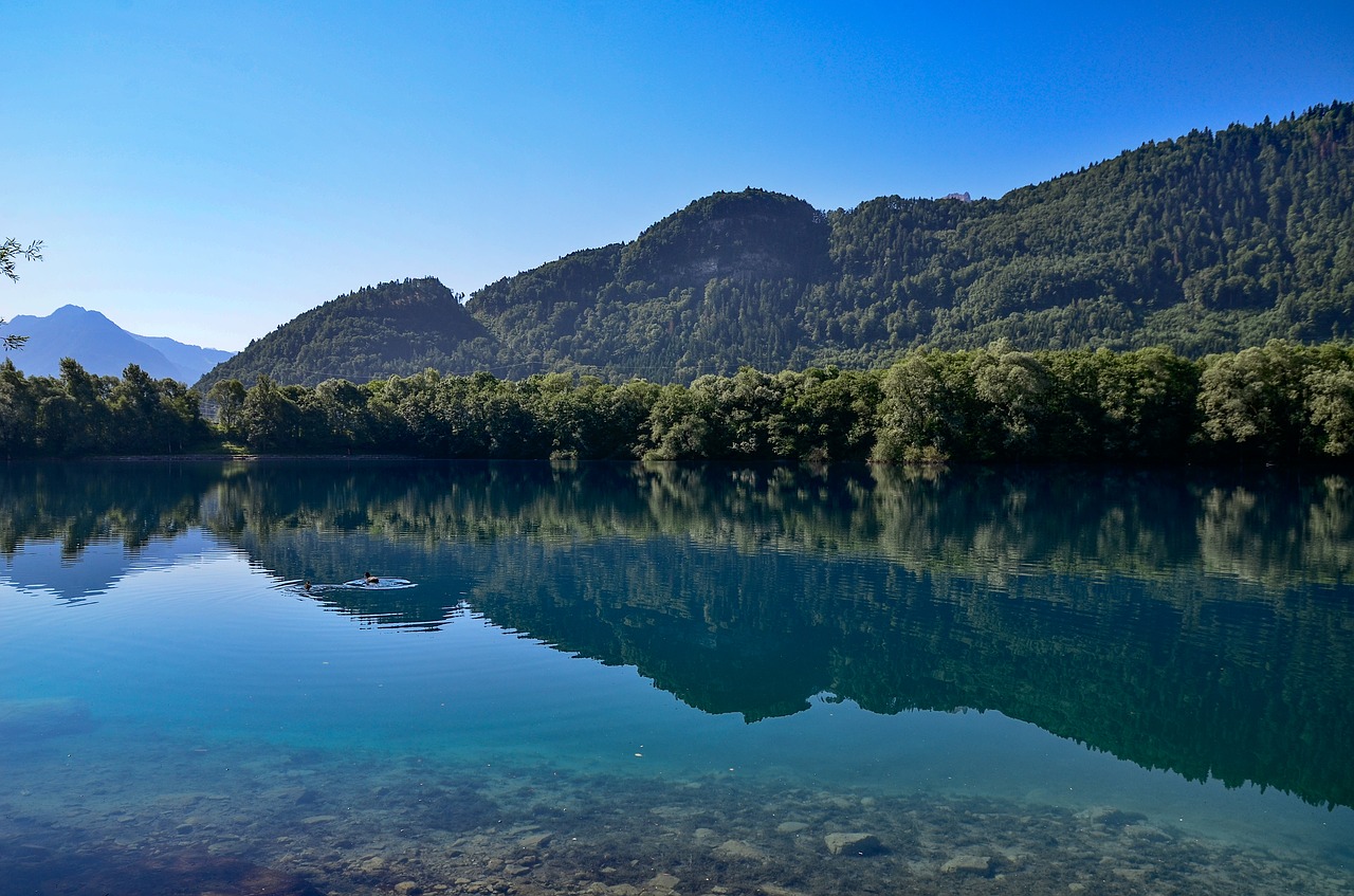 water  mirroring  nature free photo