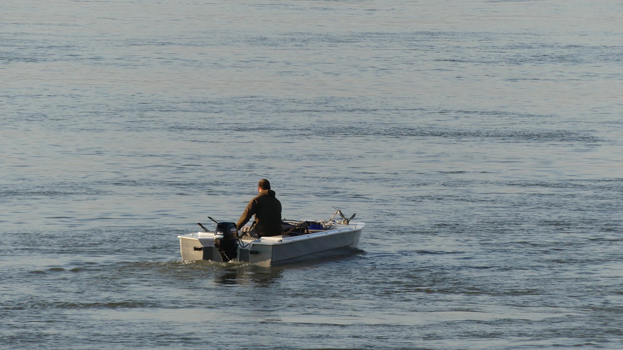 water  boat  sunset free photo