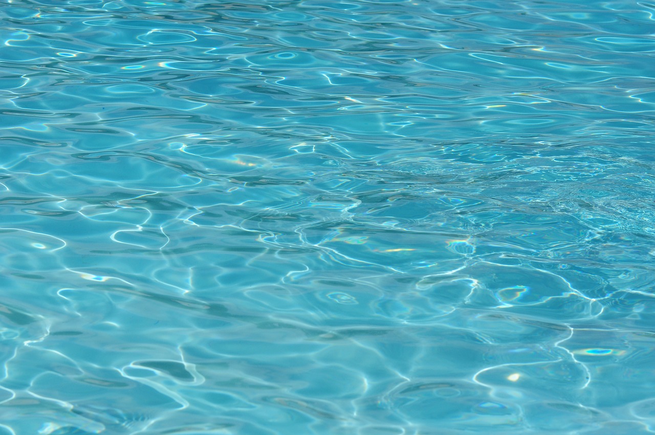 water pool blue free photo