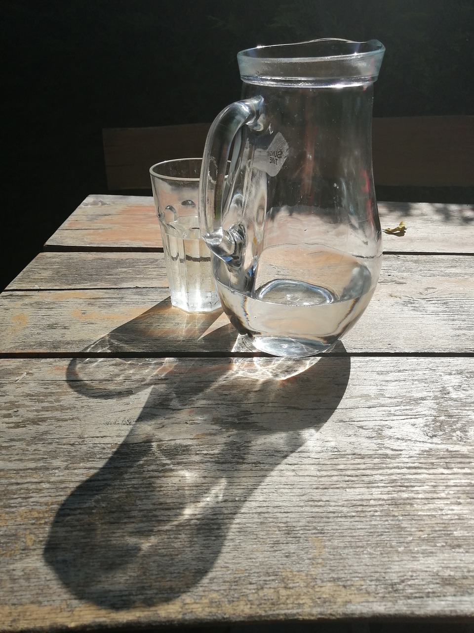 water  glass  pitcher free photo