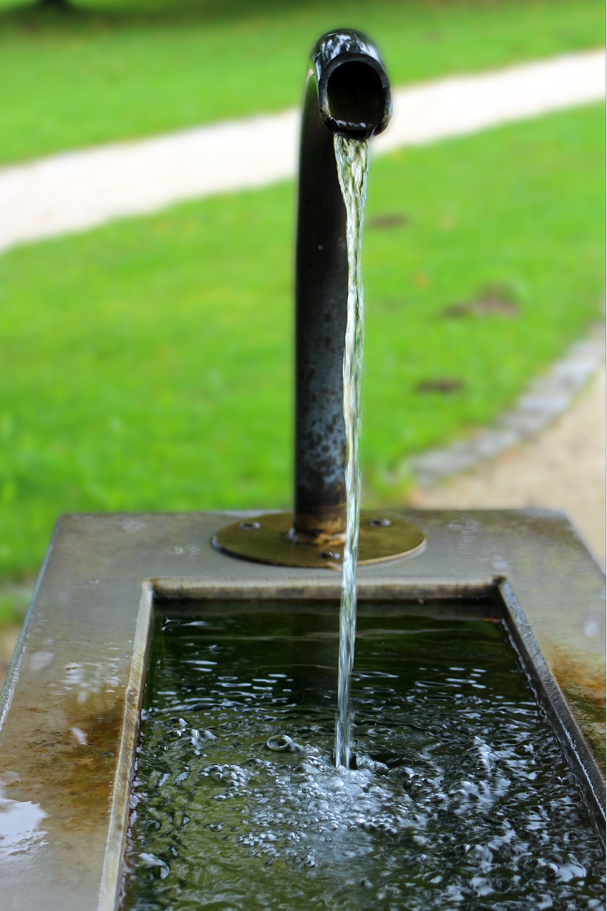 water fountain water basin free photo