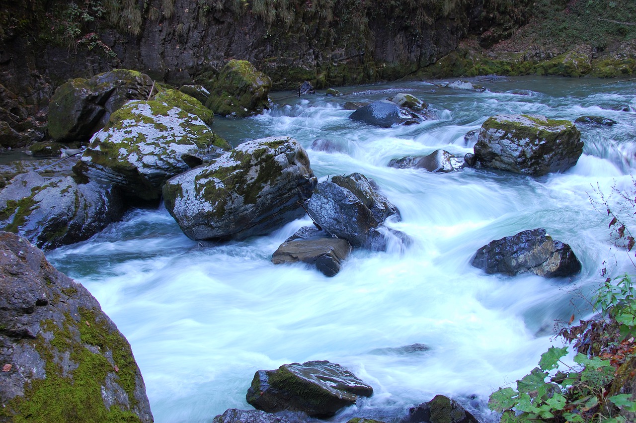 water  rock  flow free photo