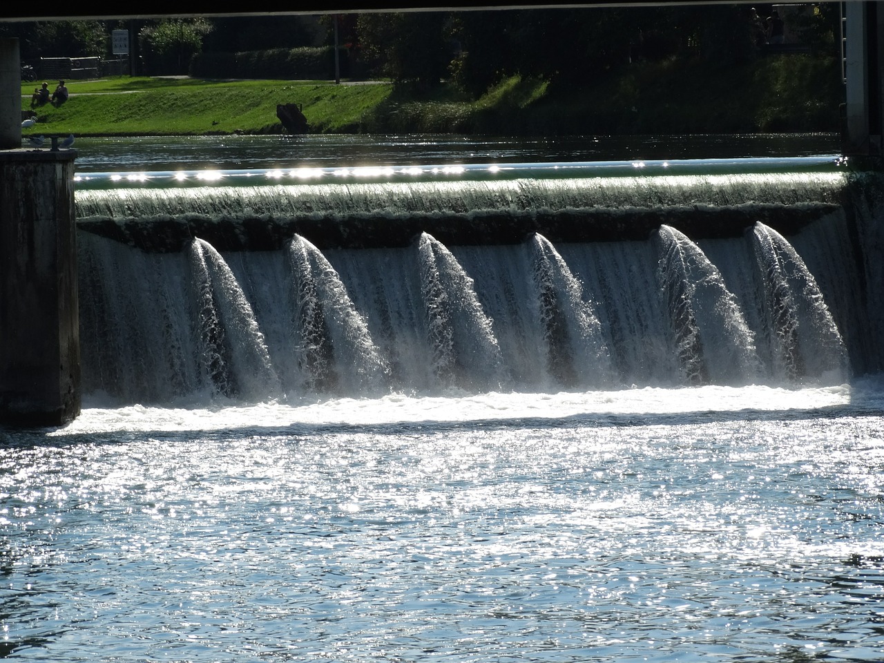 water waterfall river free photo