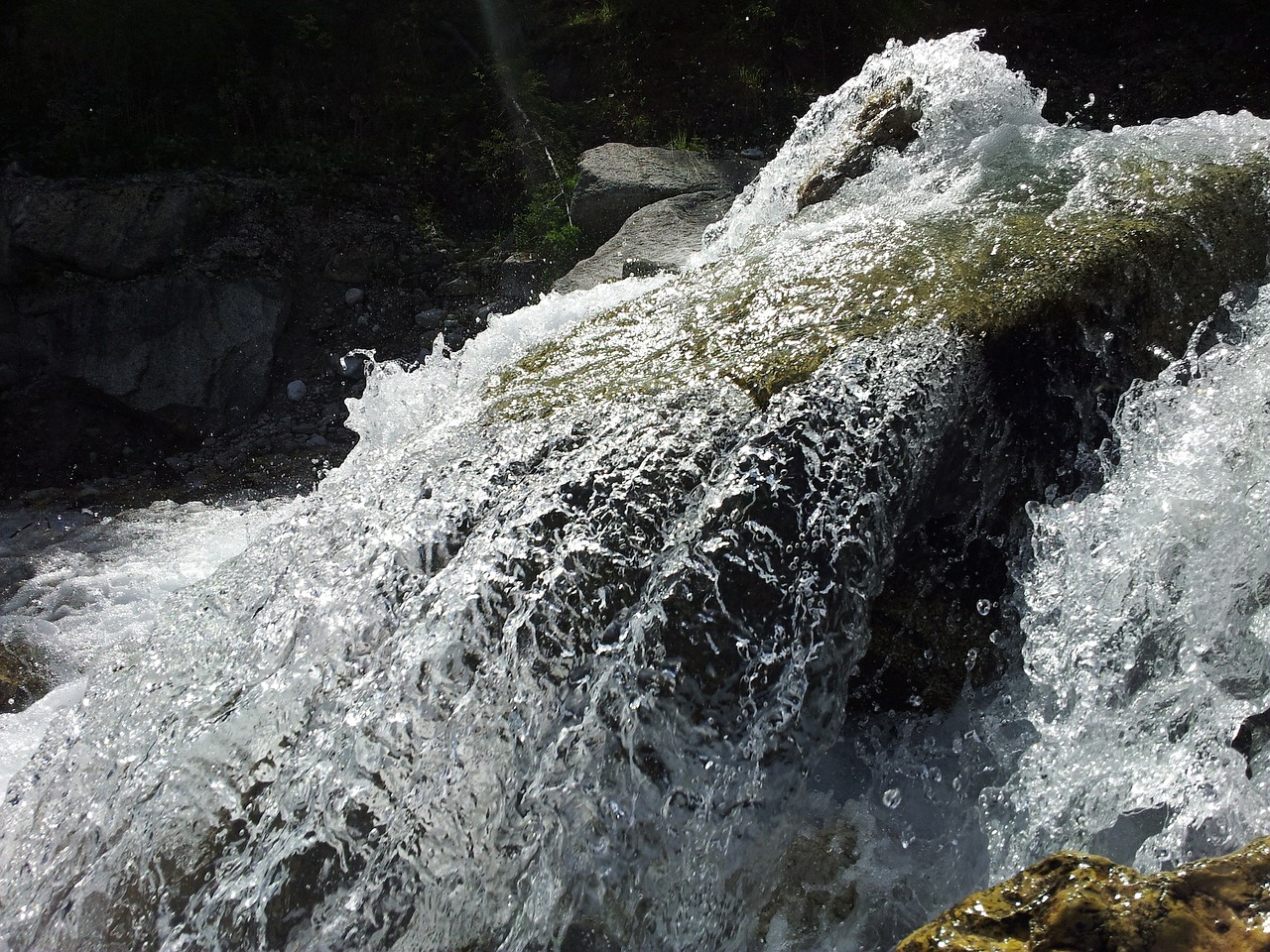 water waterfall south tyrol free photo