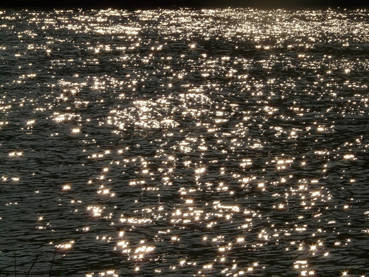 water back light sparkle free photo