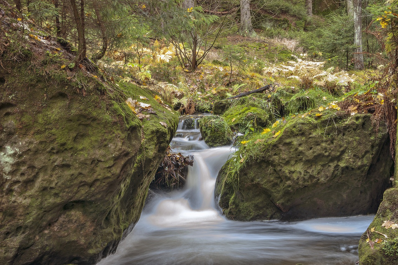 water waterfall nature free photo