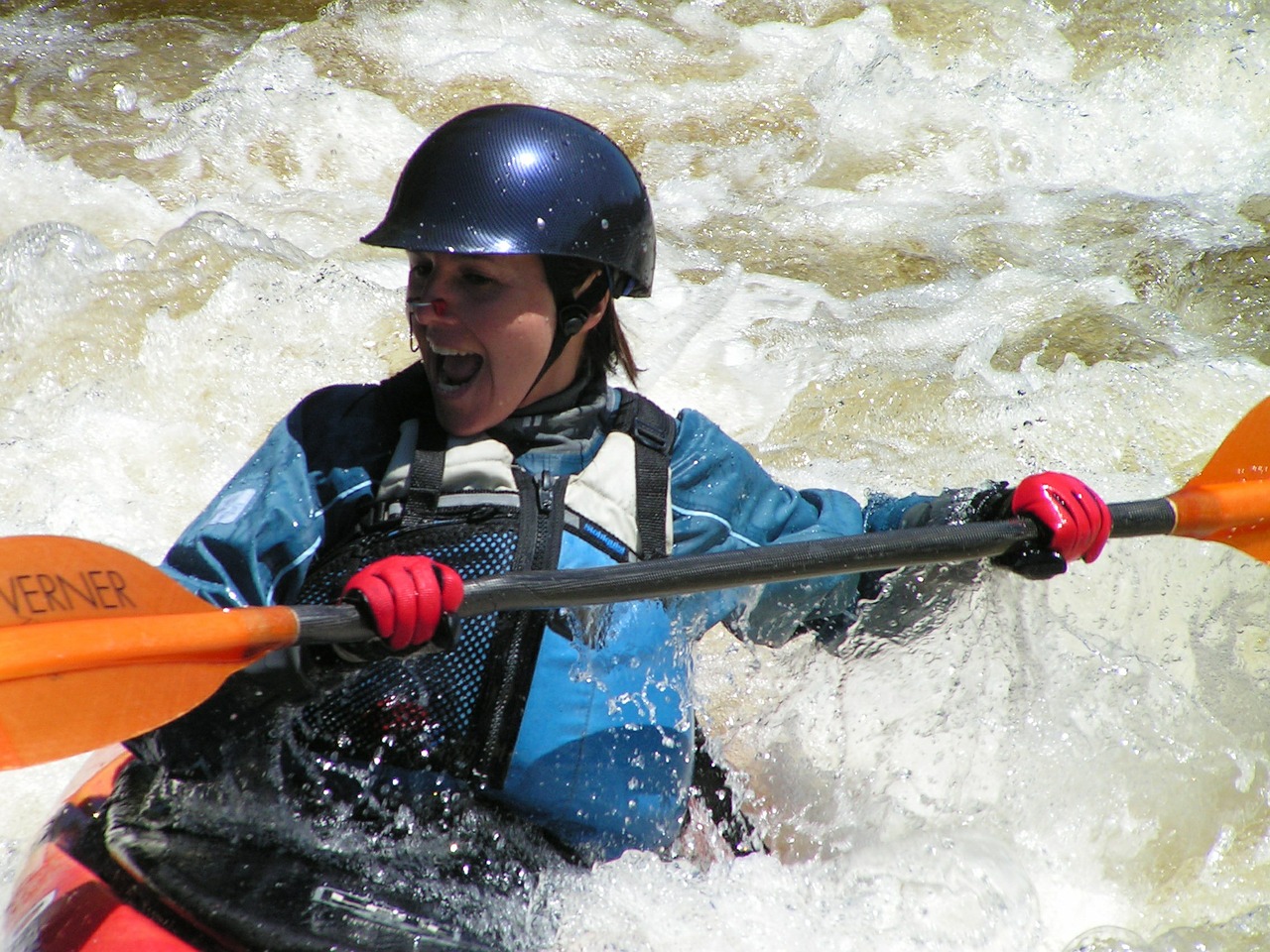 water kayaking kayaker free photo