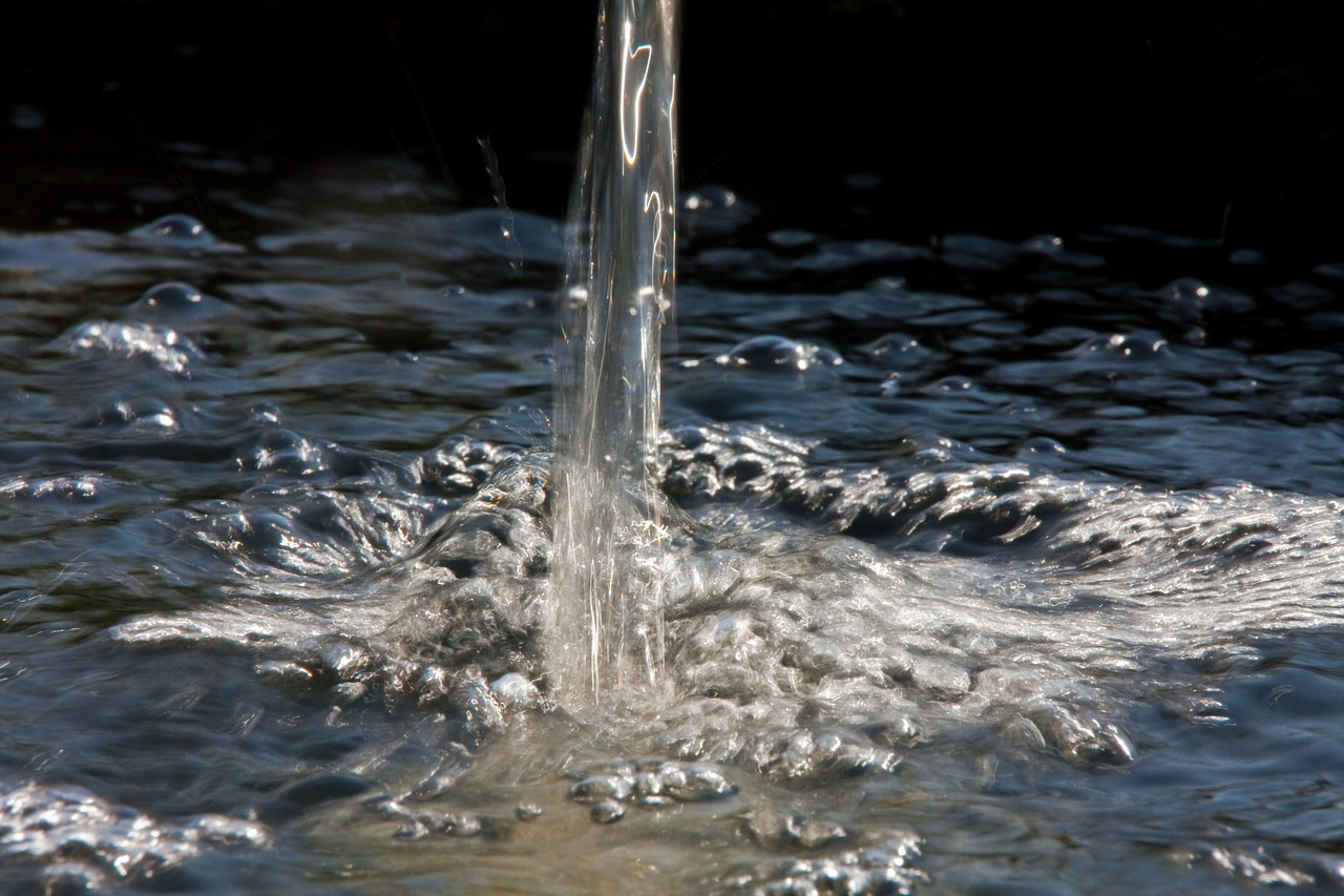 water water jet fountain free photo