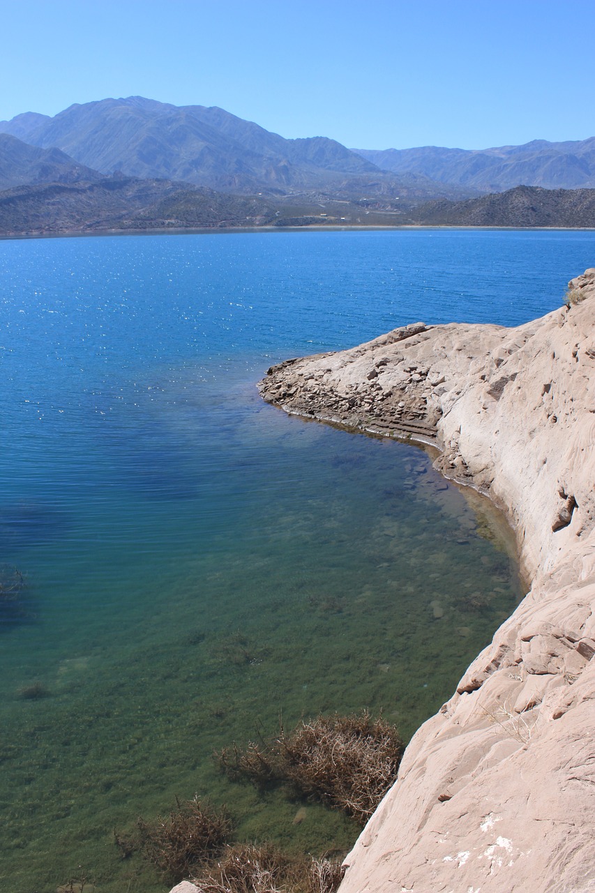 water mountain dam free photo