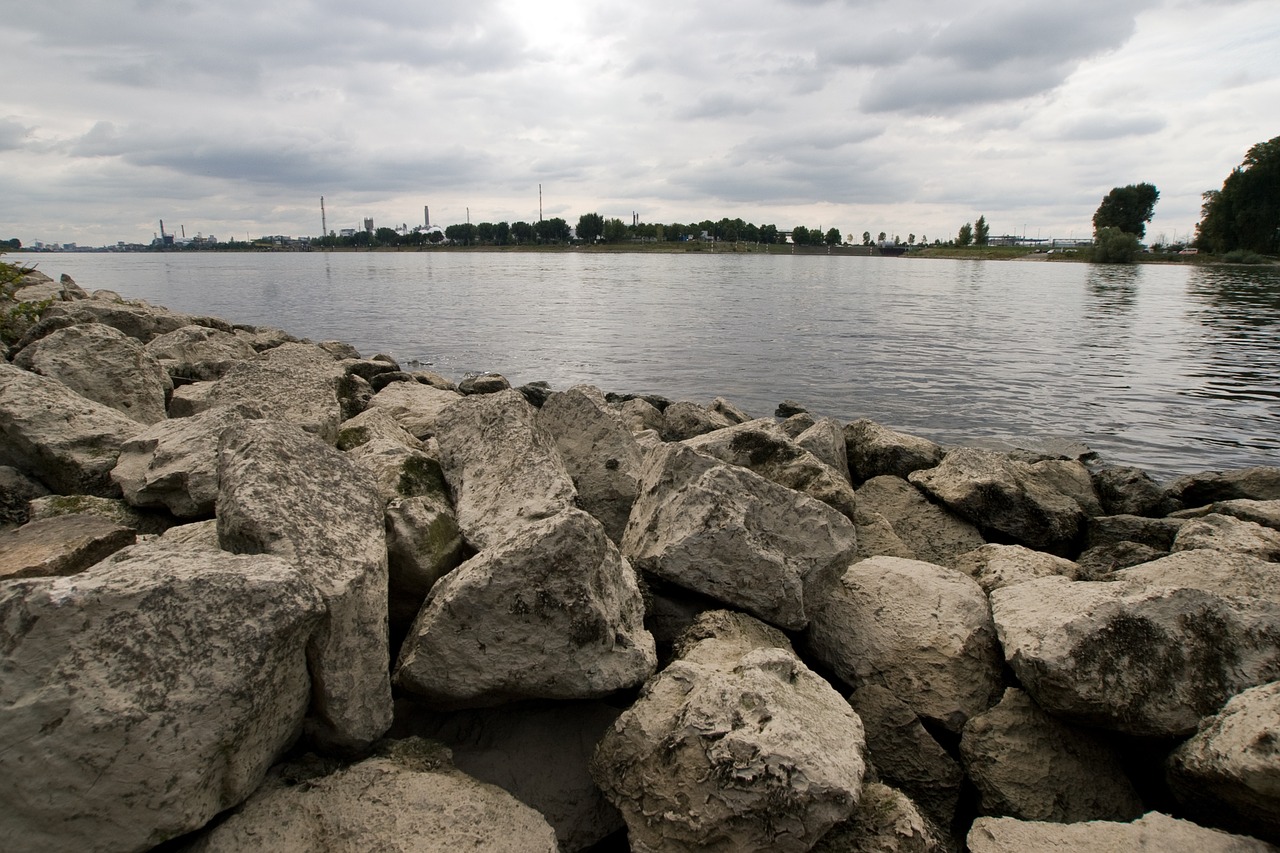 water stones river free photo