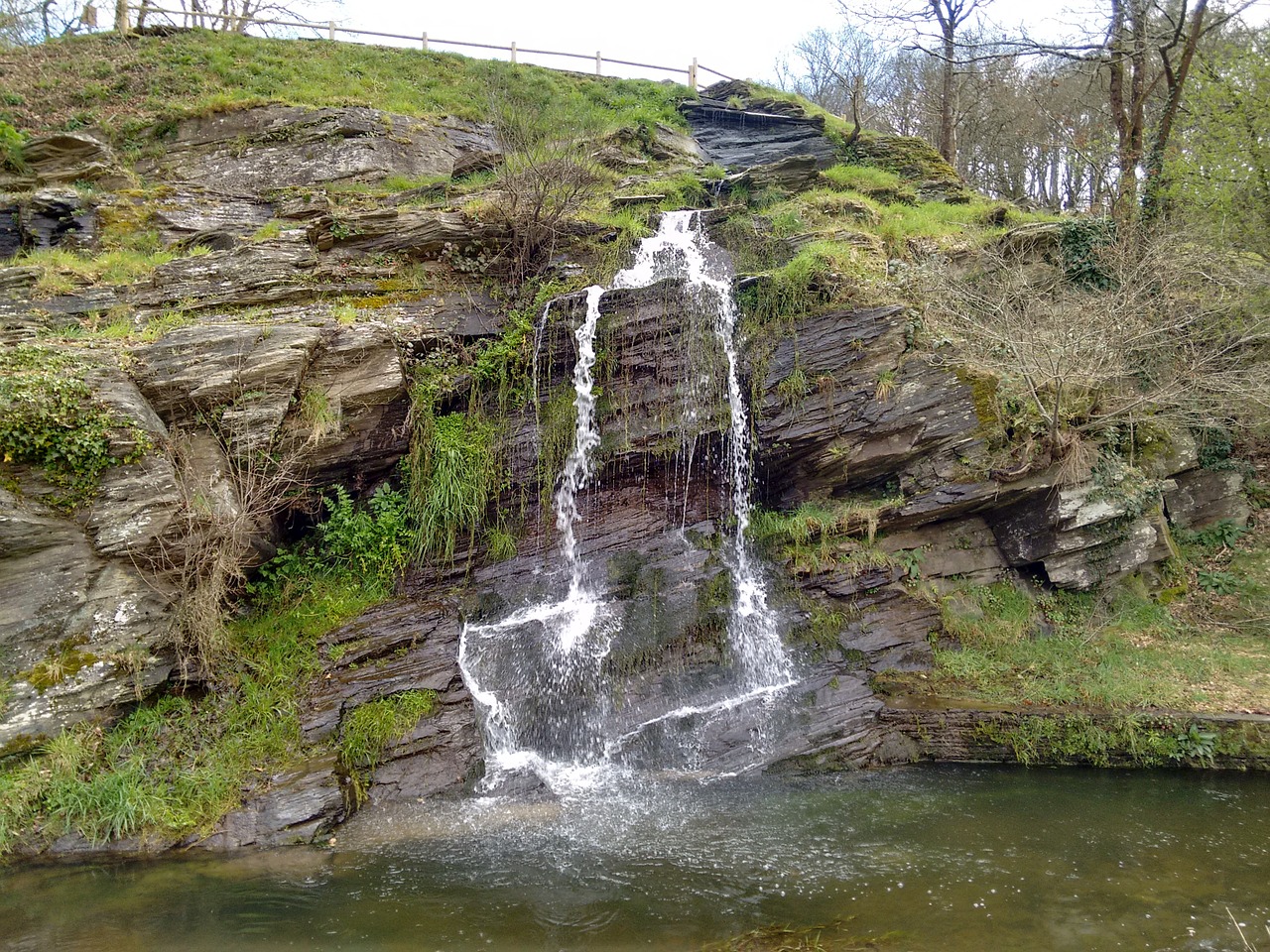 water waterfall nature free photo