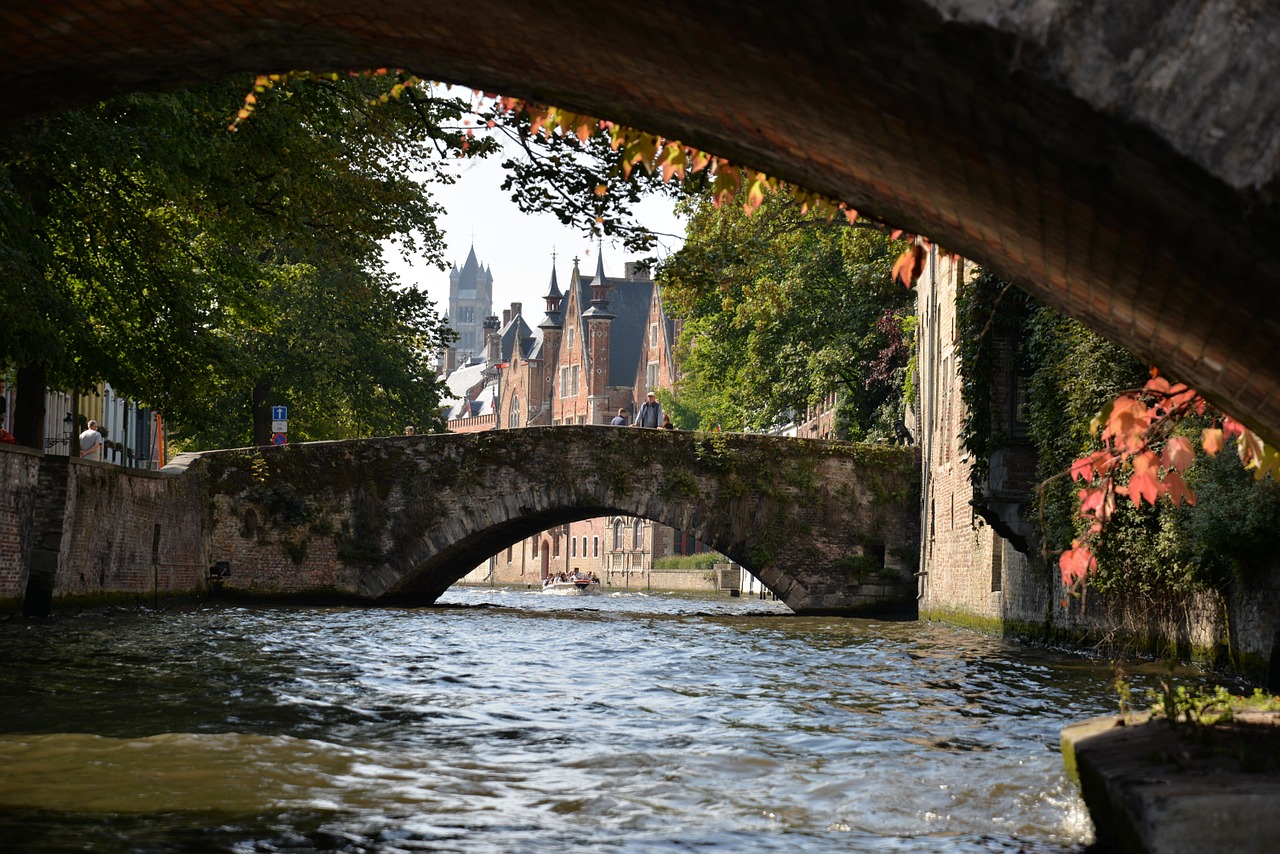 water channel bridges free photo