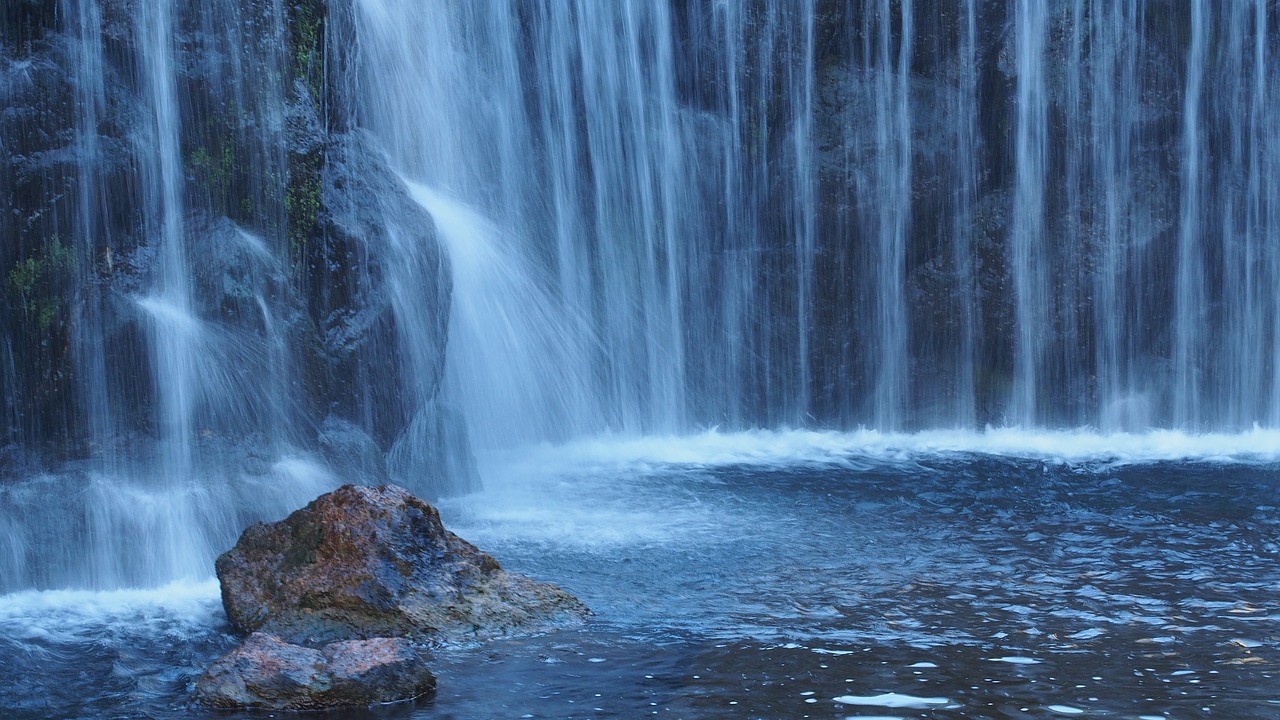 water waterfall landscape free photo