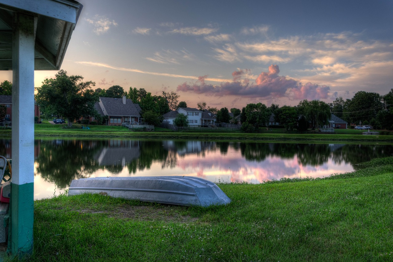 water pond lake free photo