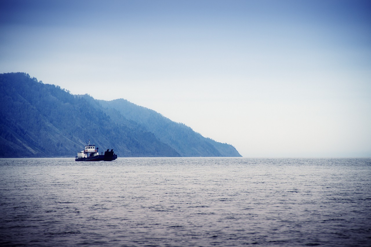 water lake boat free photo