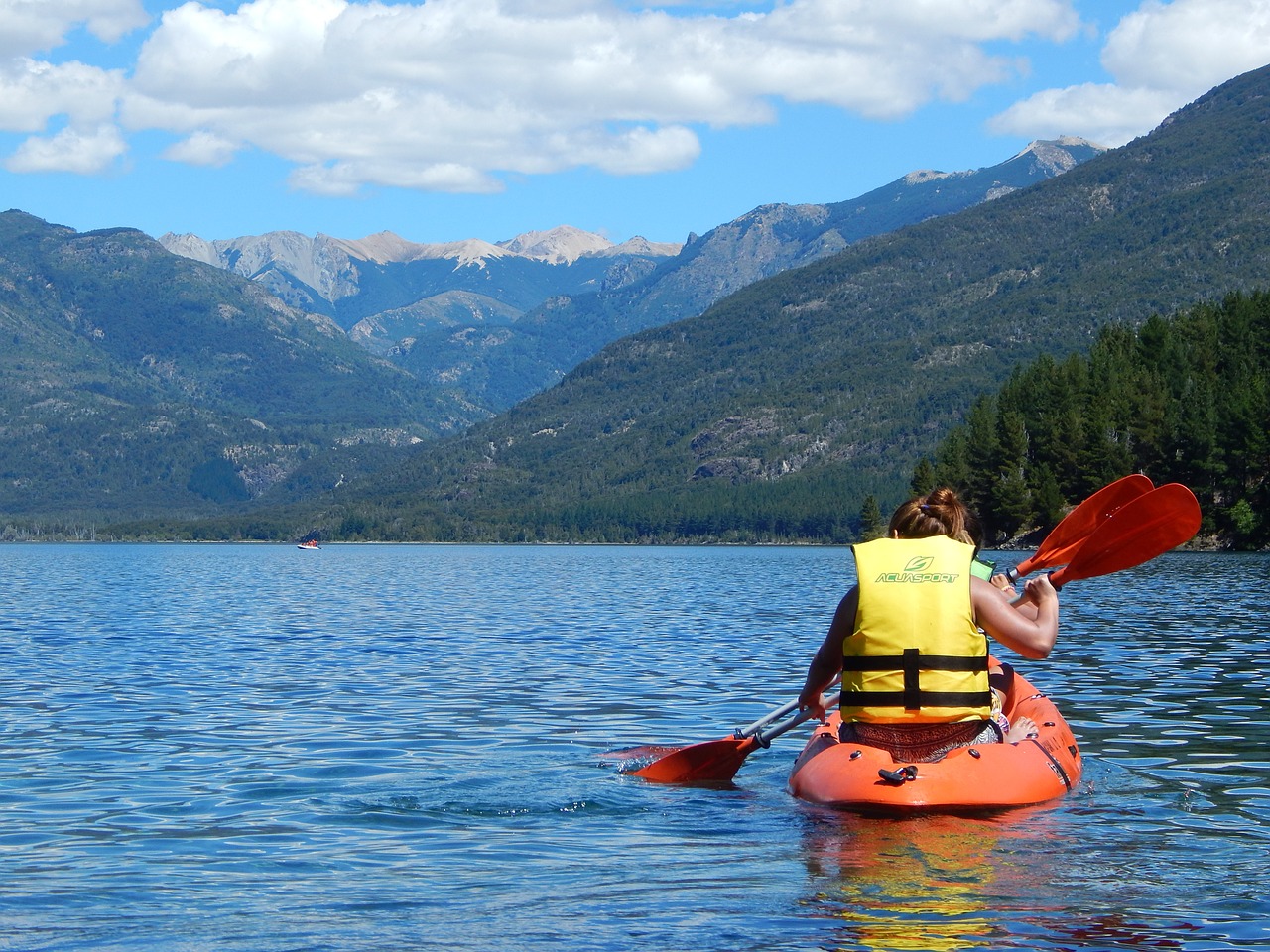 water person mountain free photo