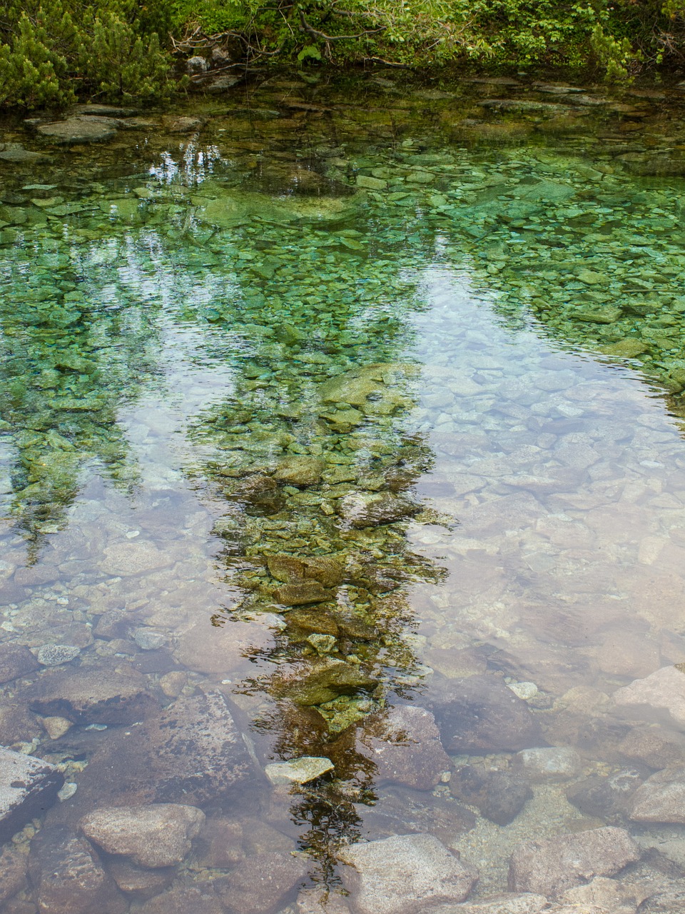 water pleso reflection free photo