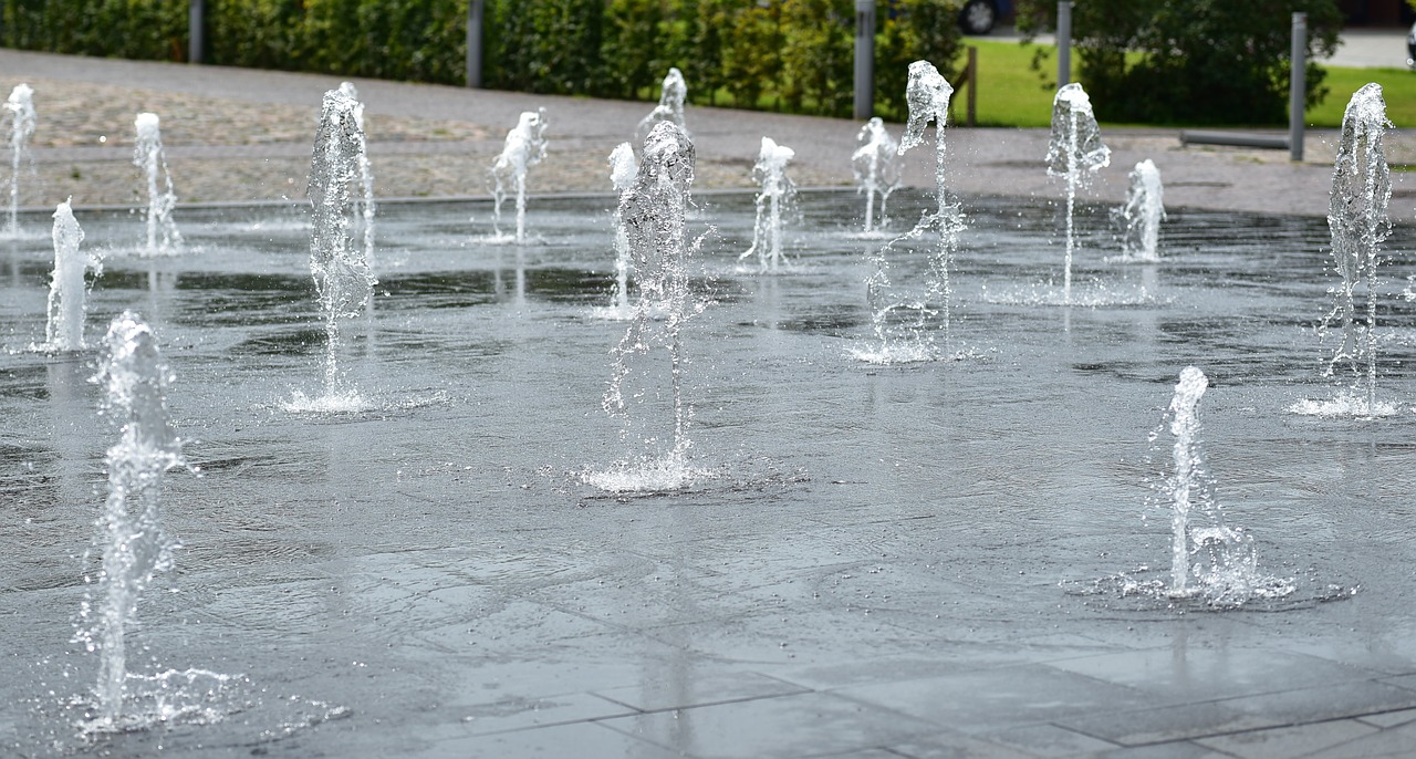 water water feature fountain free photo