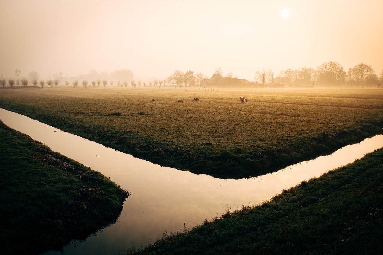 water canal river free photo