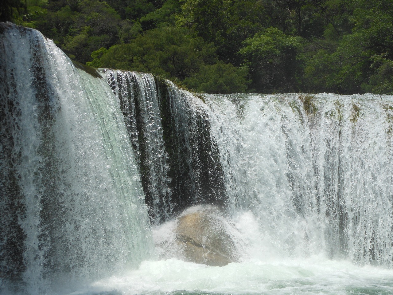 water waterfall landscape free photo