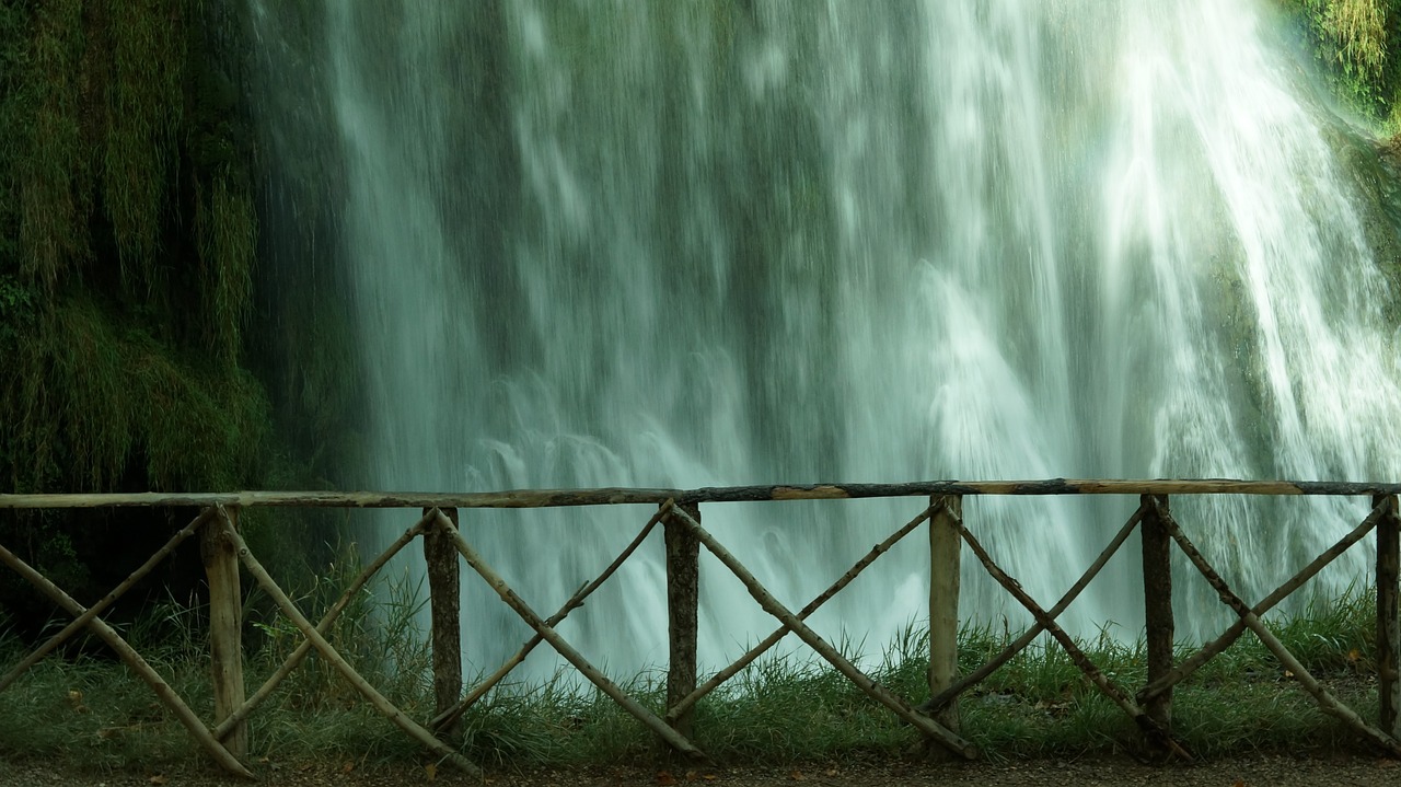 water waterfall river free photo