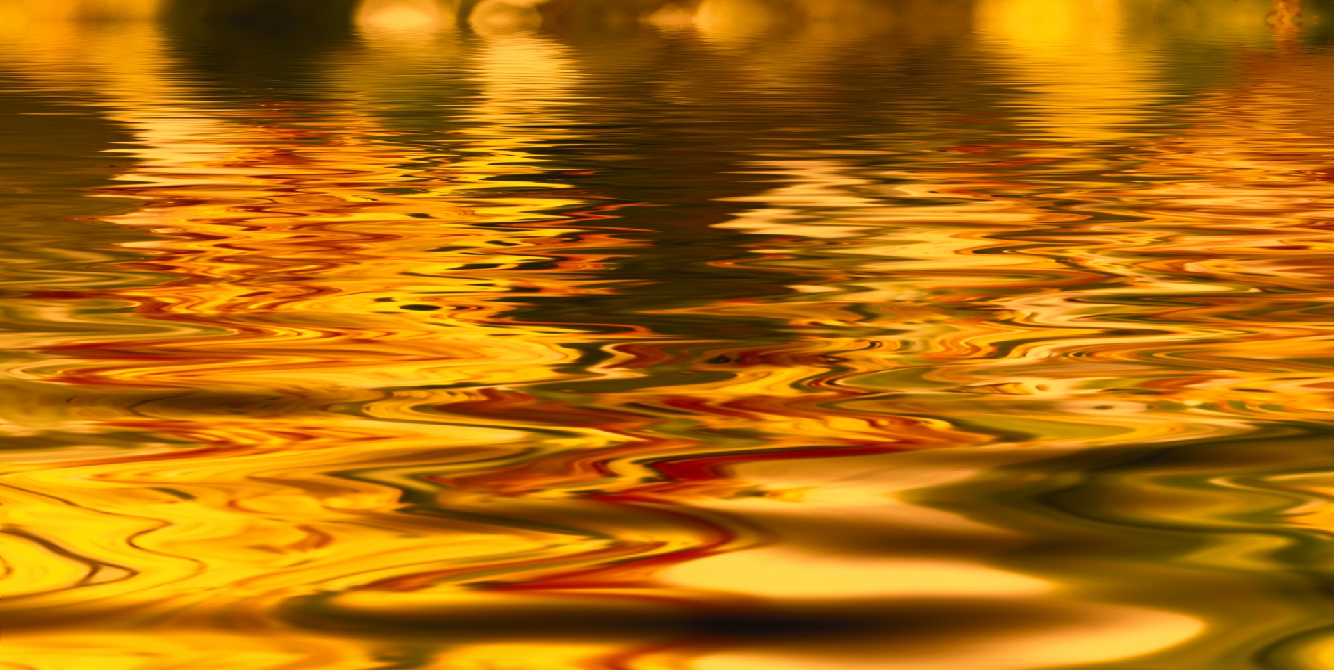water golden gold free photo