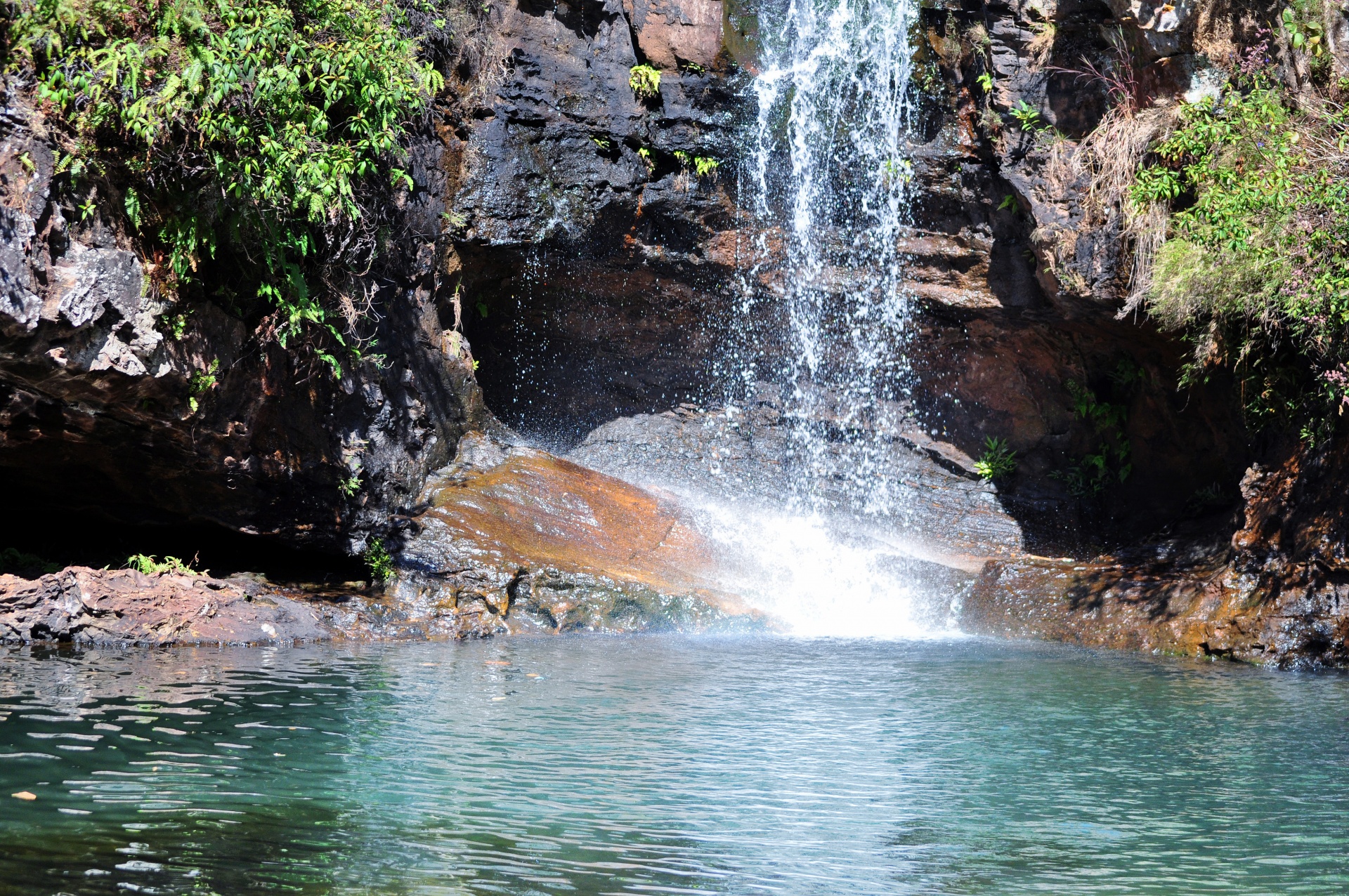 water waterfall nature free photo