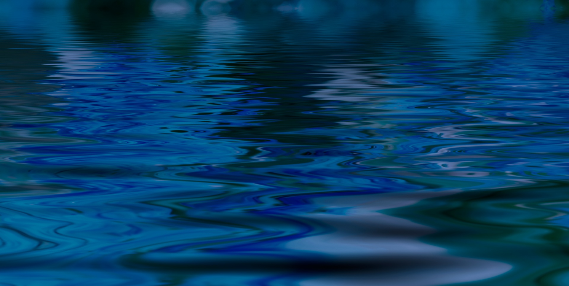 water moonlight blue free photo