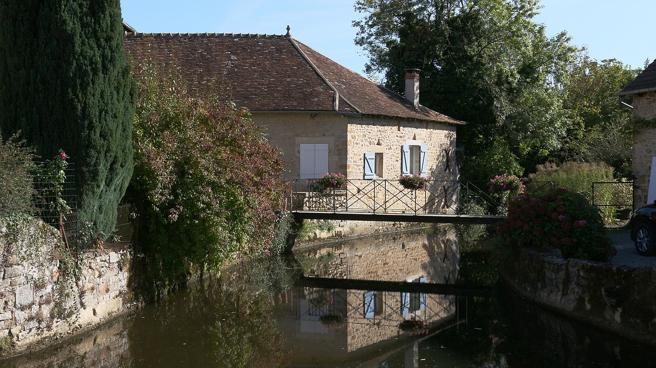 water courses reflections river free photo