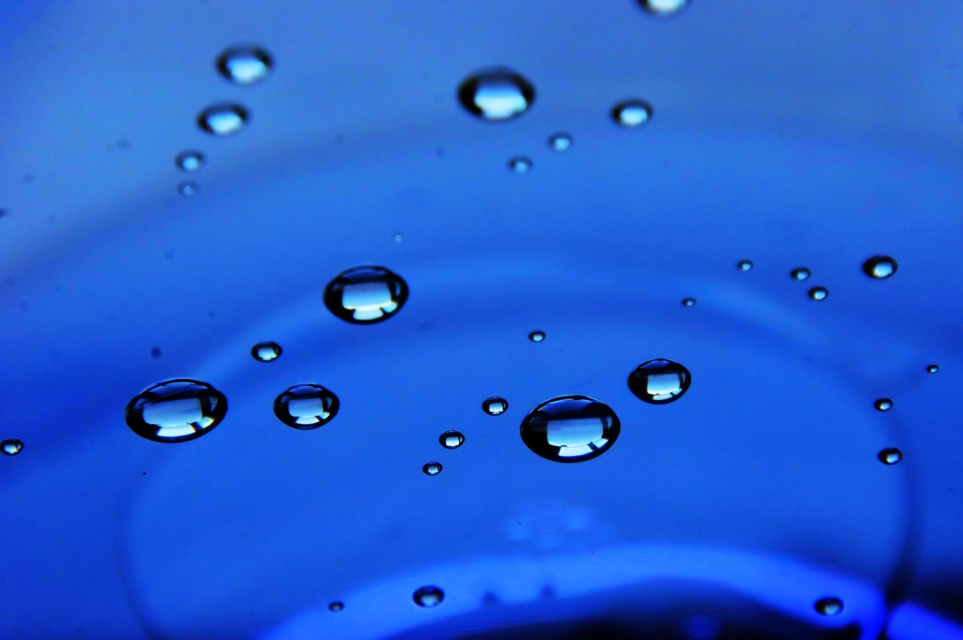water drops blue free photo