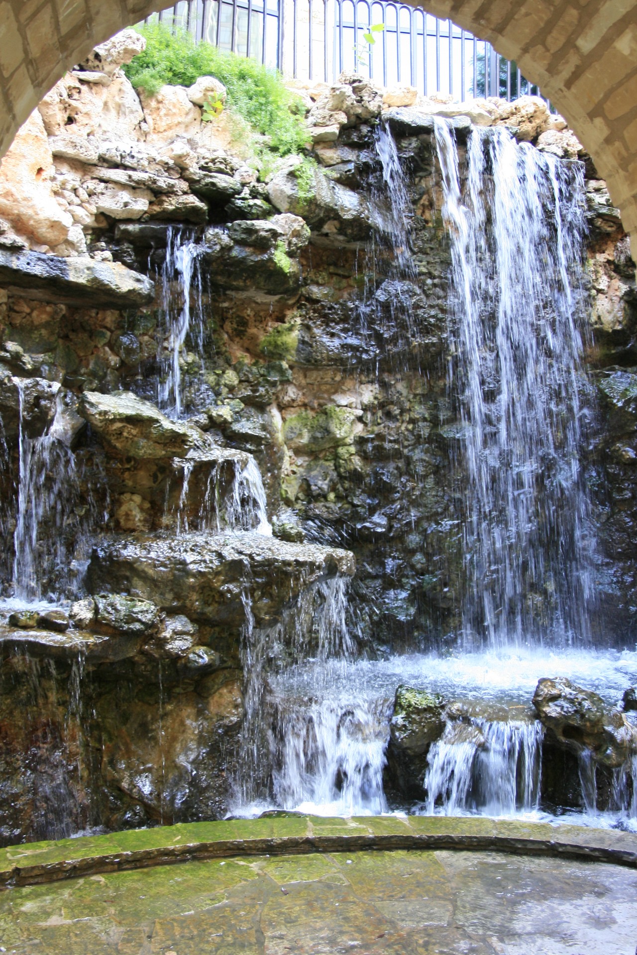 waterfalls fountain nature free photo