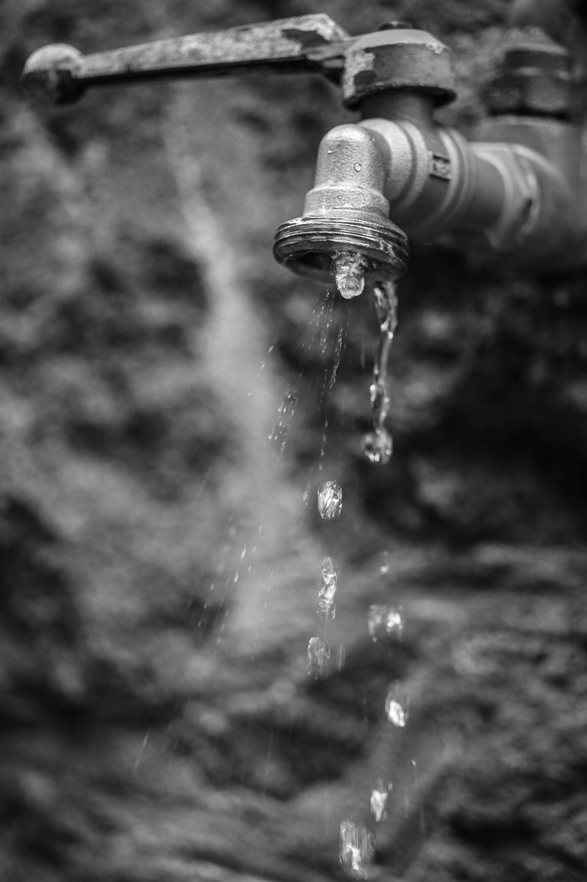 water faucet drops water free photo