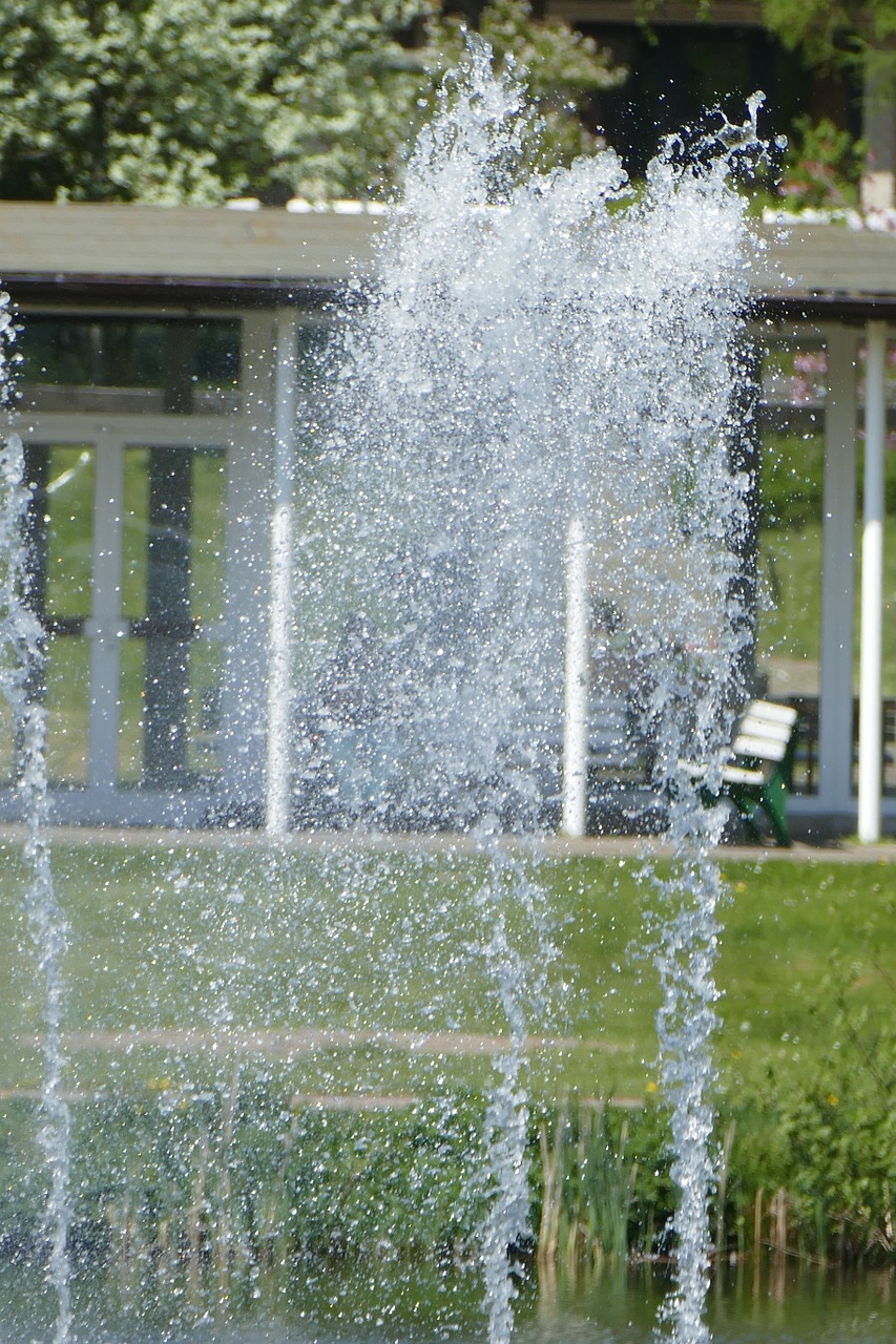 water feature fountain water free photo