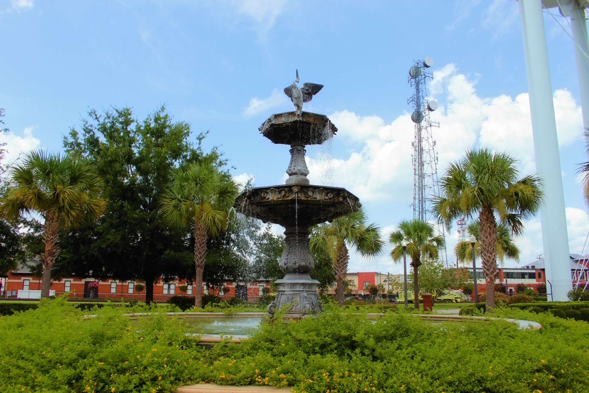 fountain water nature free photo