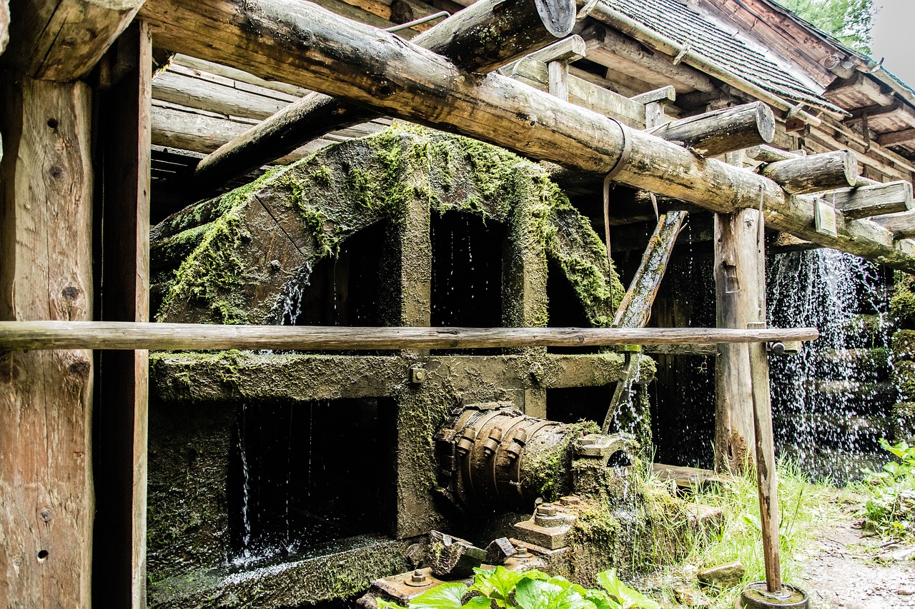 water mill water wooden mill free photo