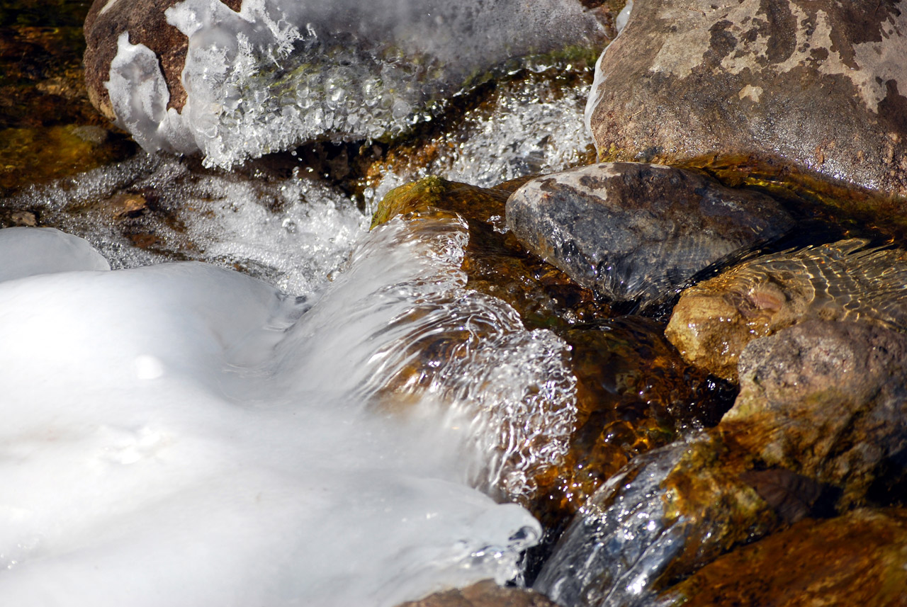 ice water stream free photo