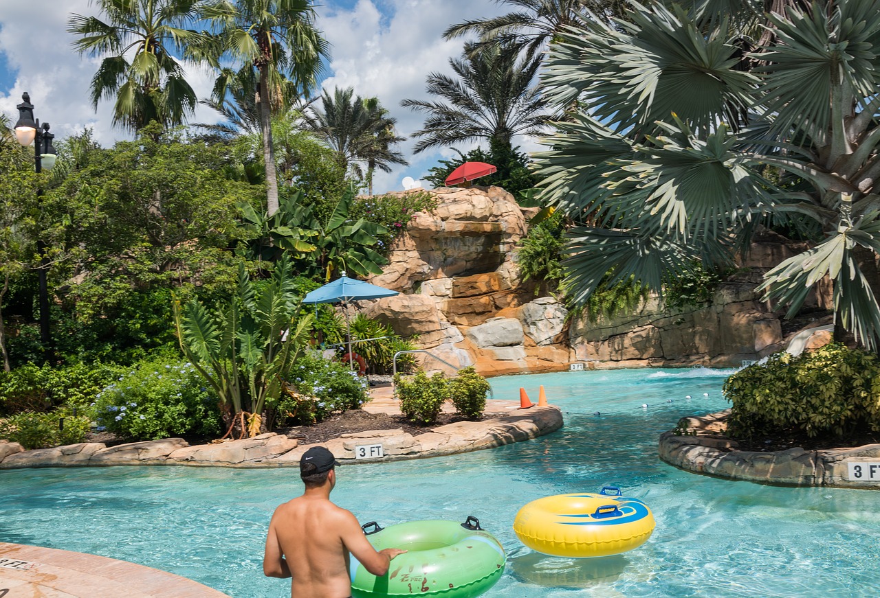water park  lazy river  florida free photo