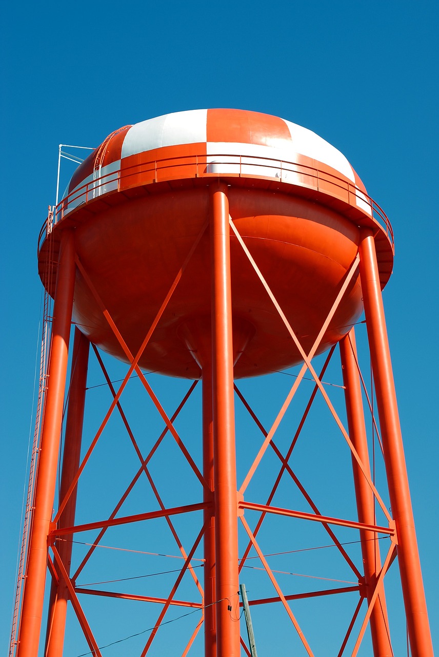 water tower structure tank free photo