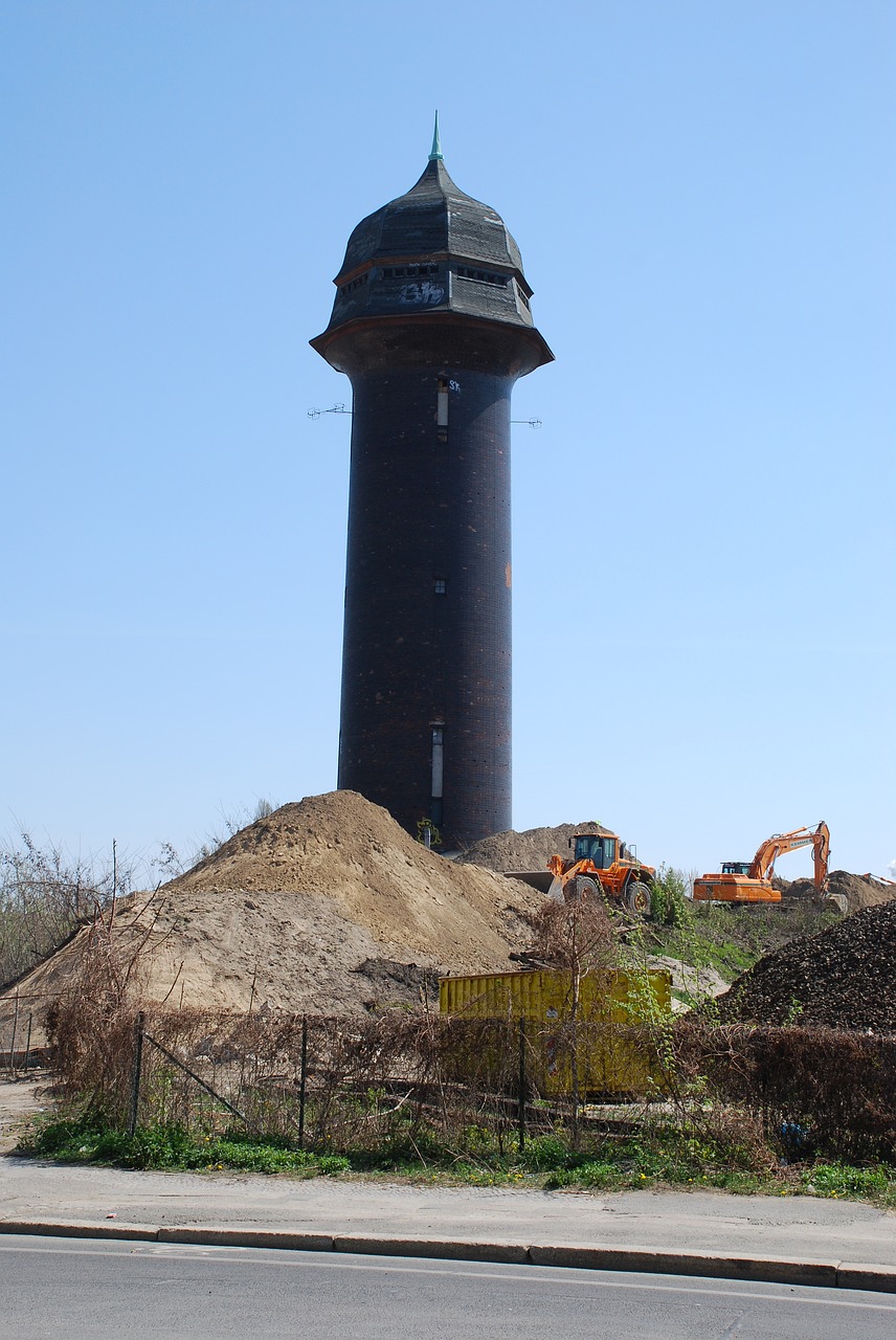 water tower ostkreuz berlin free photo