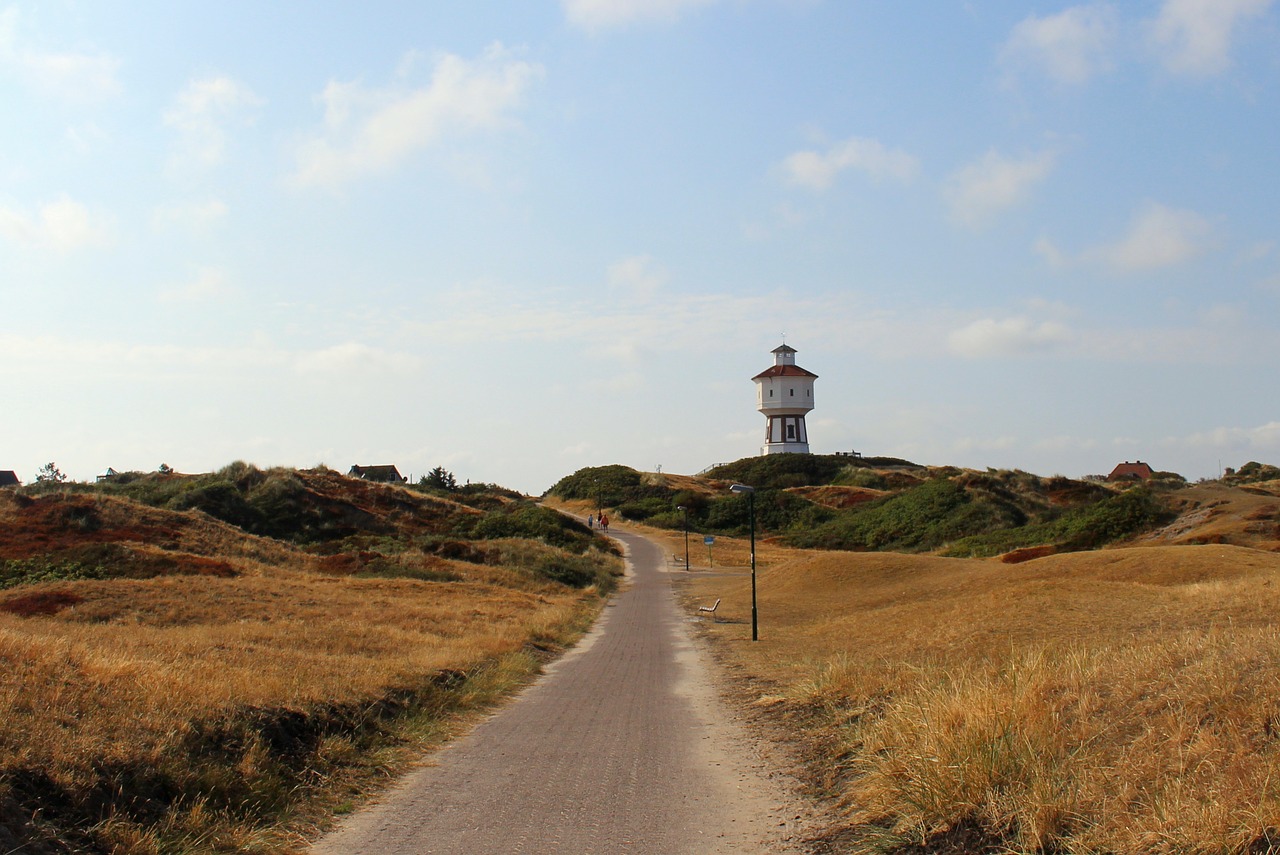 water tower  langeoog  places of interest free photo