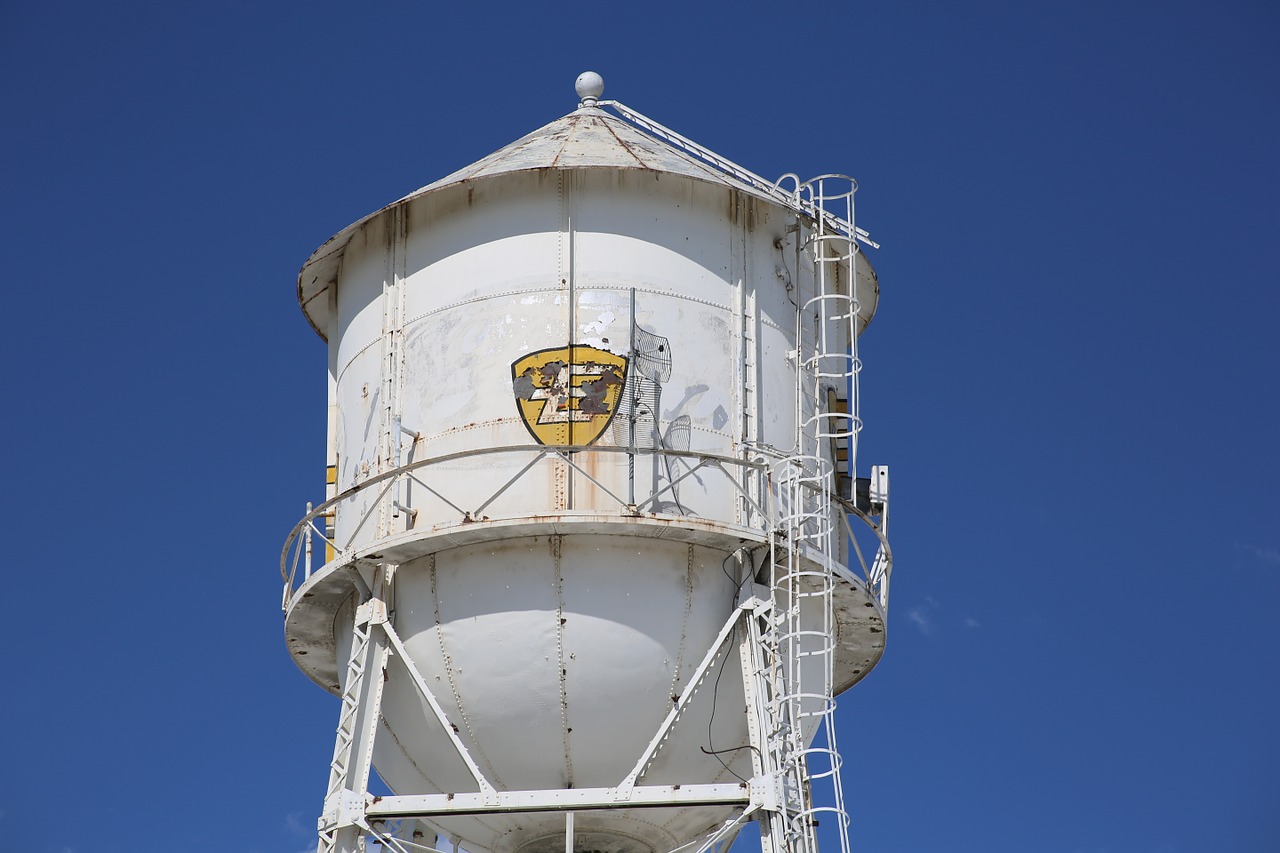 water tower tower outdoors free photo