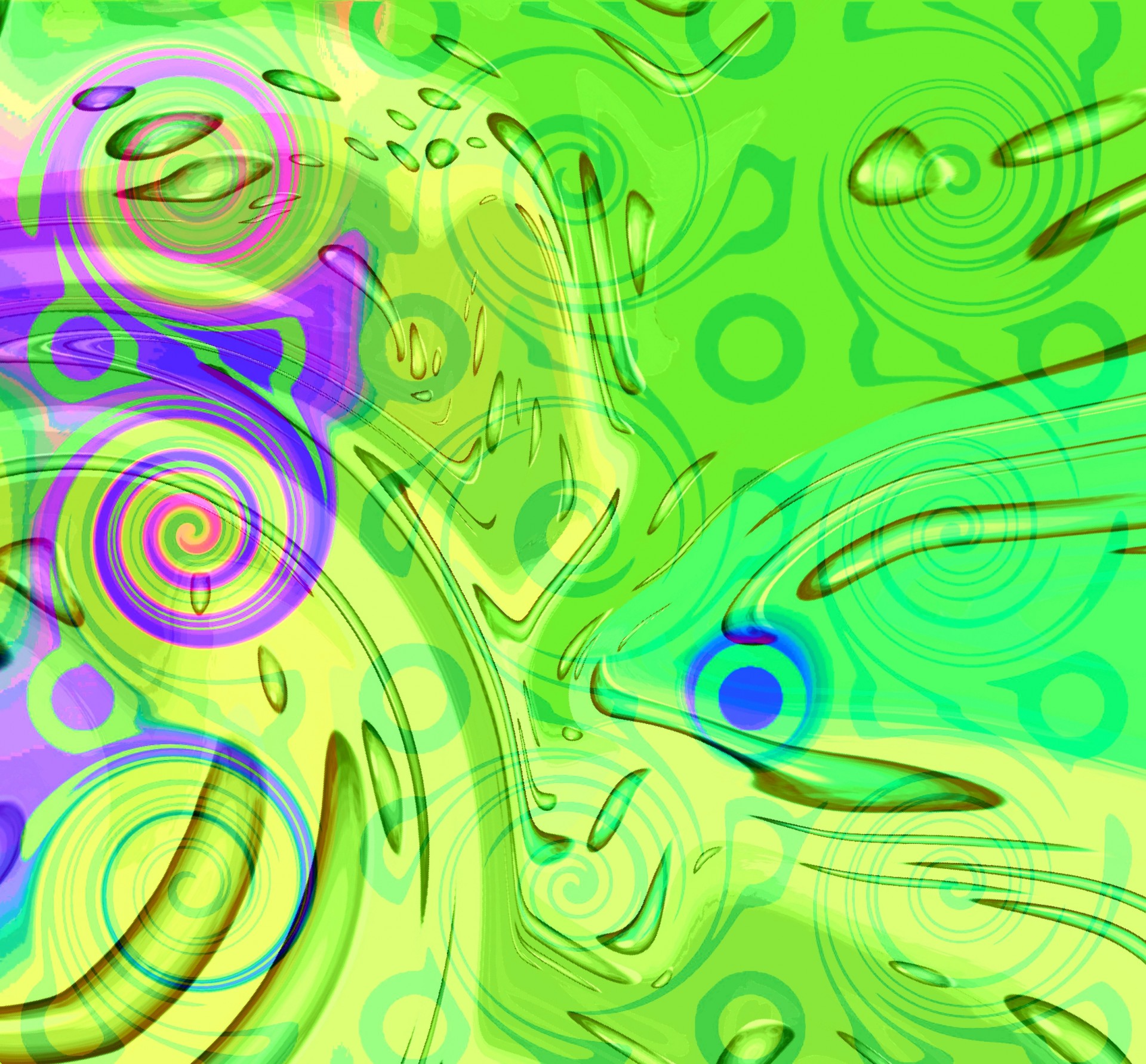 abstract paintwork visualization free photo