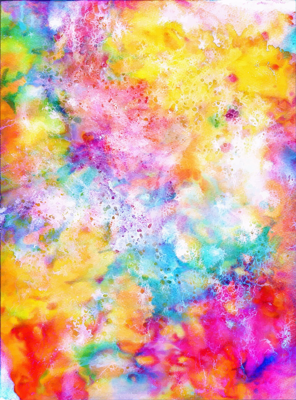 watercolor  abstract  design free photo